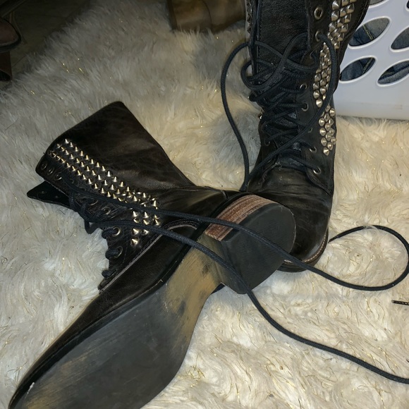 Steve Madden Combat Boots - Picture 3 of 4